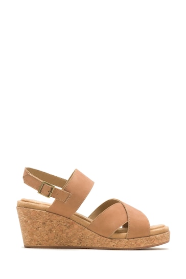 Hush Puppies Willow X Band Brown Sandals