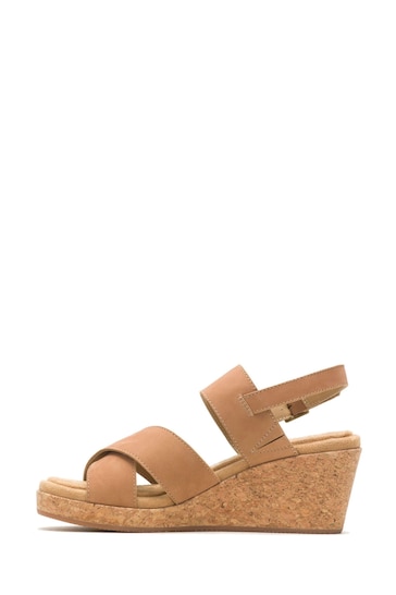 Hush Puppies Willow X Band Brown Sandals
