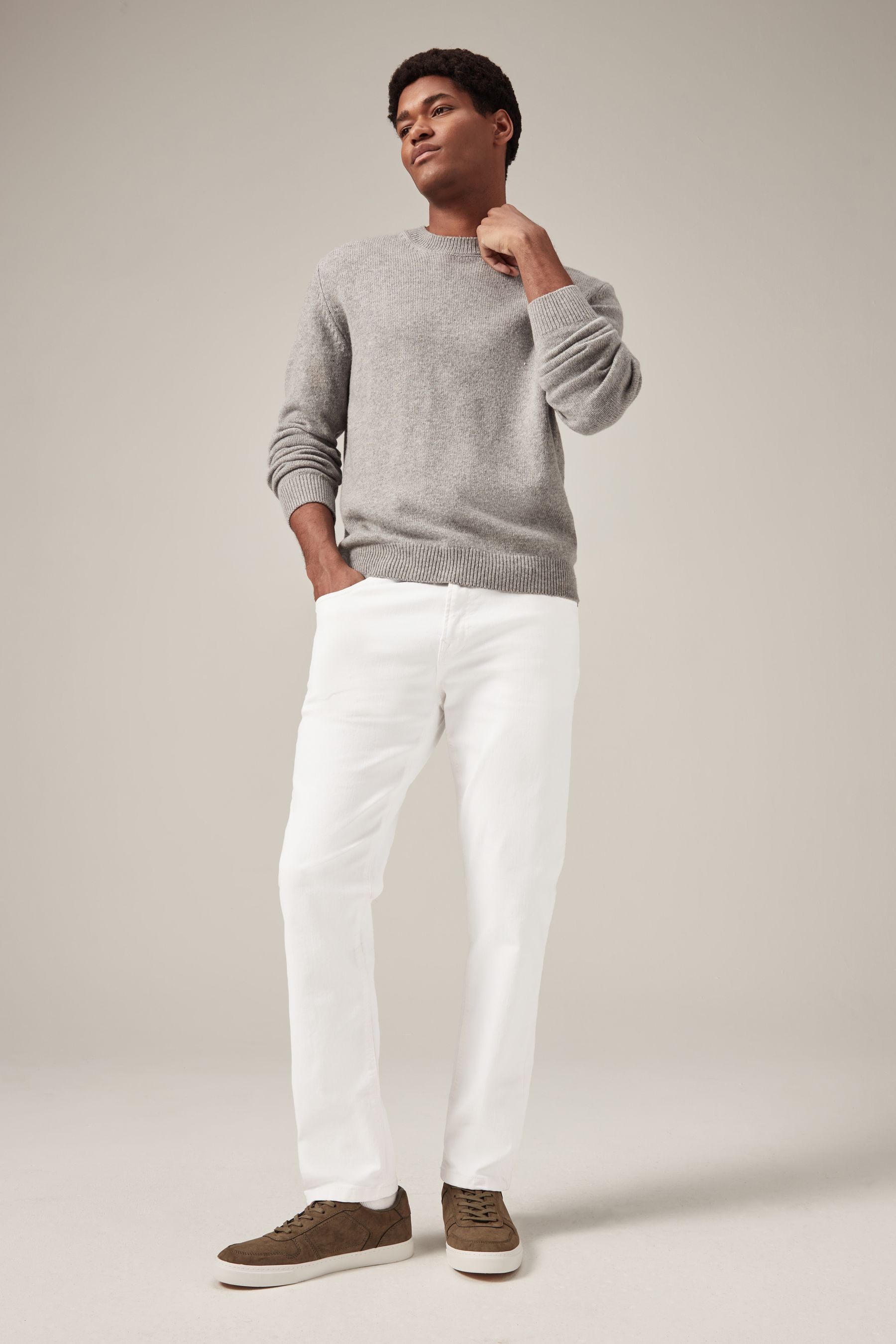 White stretch jeans hotsell
