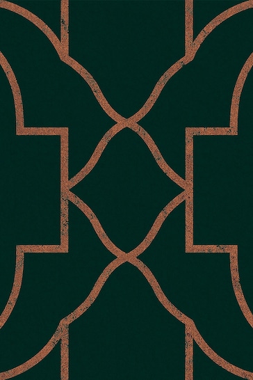 Graham & Brown Green Versailles Wallpaper