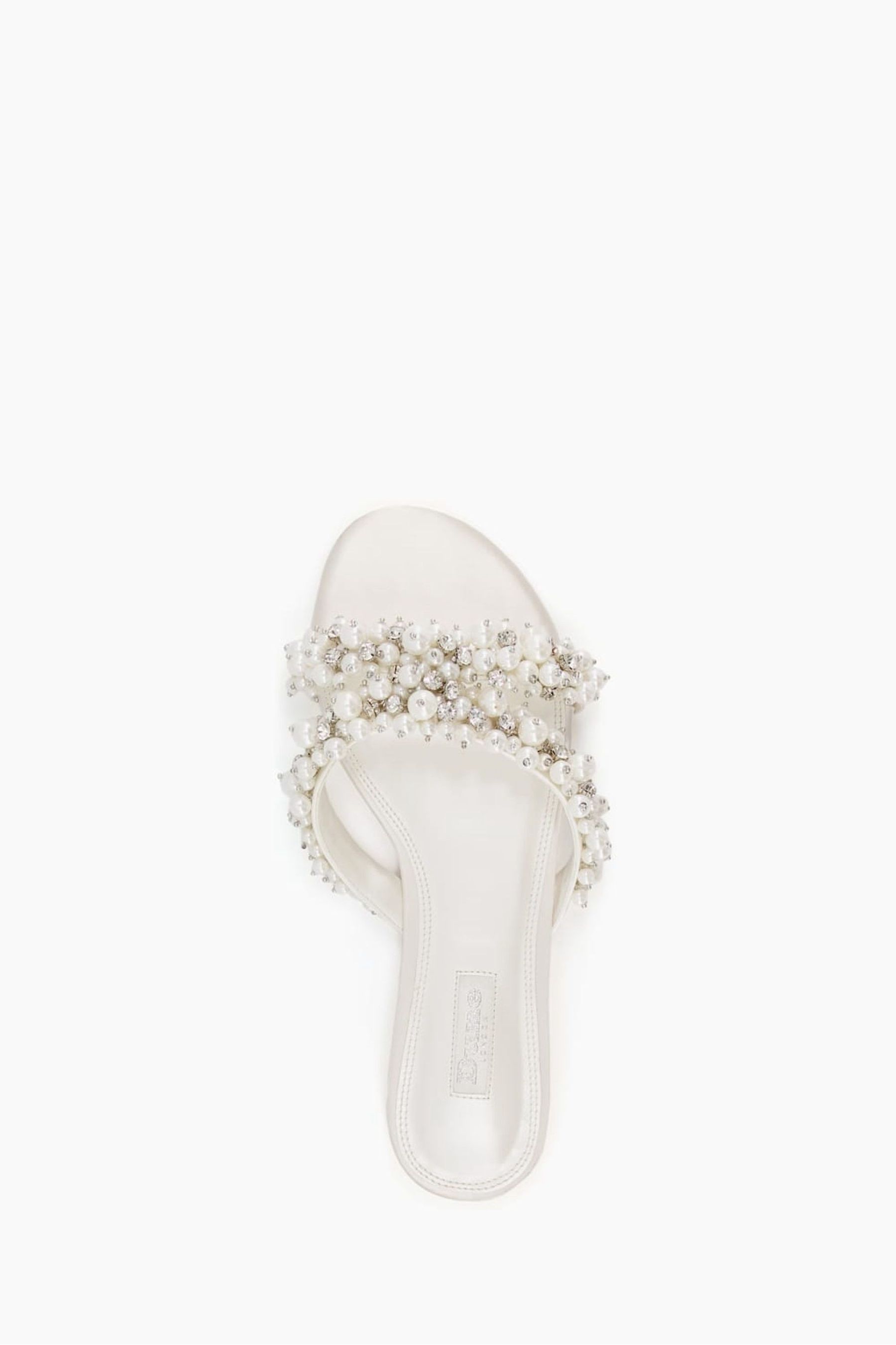 Dune hotsell pearl sandals