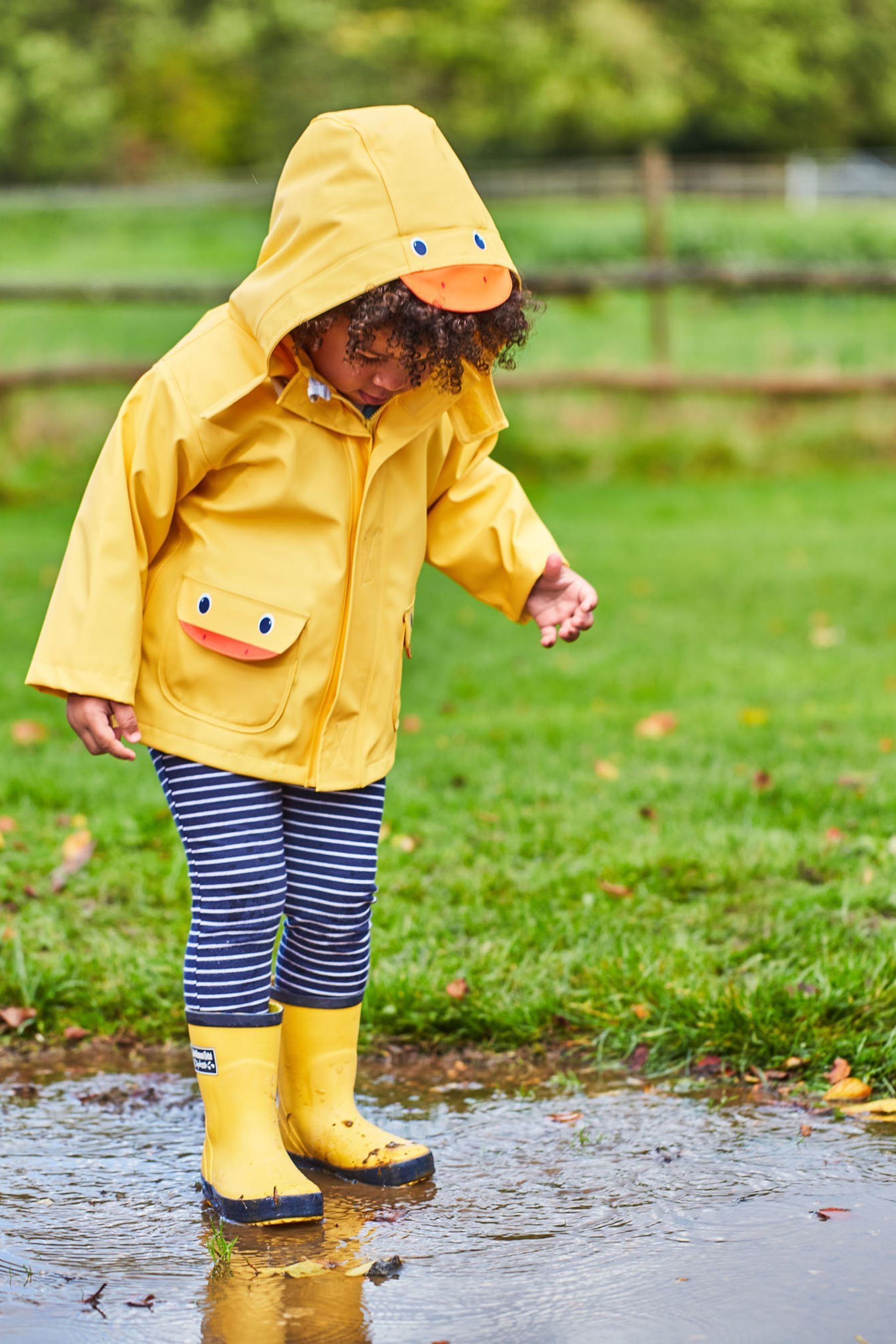 Buy JoJo Maman Bebe Yellow Duck Waterproof Jacket from the Next UK online shop