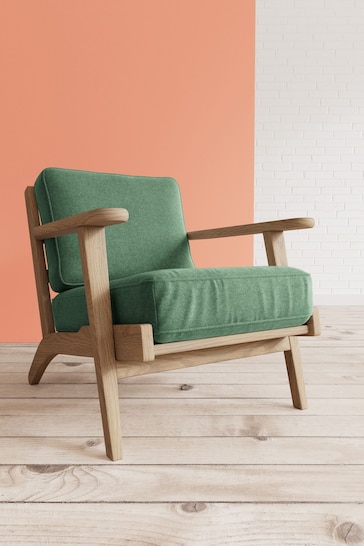 Swoon Smart Wool Hunter Green Karla Chair