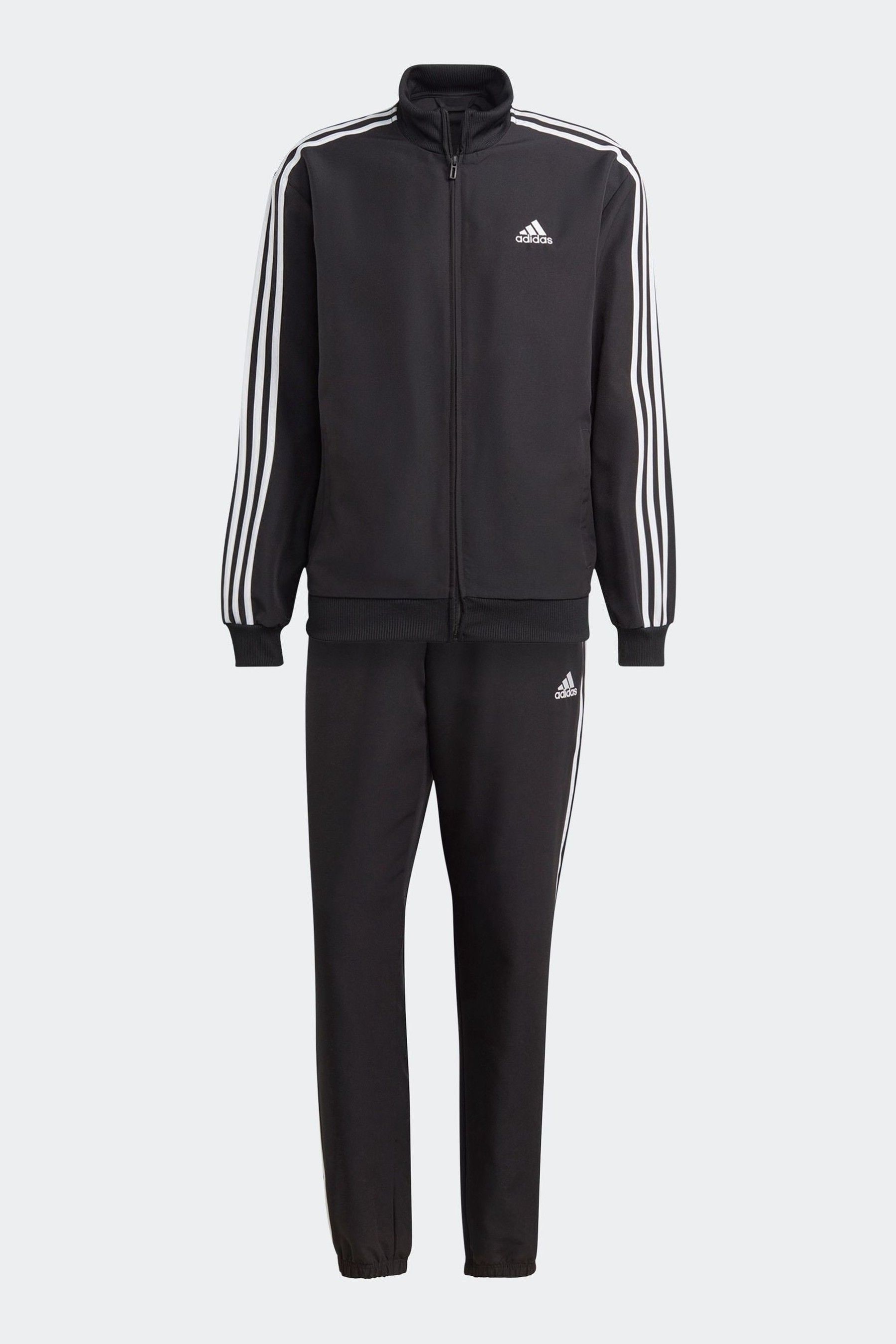 Adidas 3 stripe tulle black track jacket top