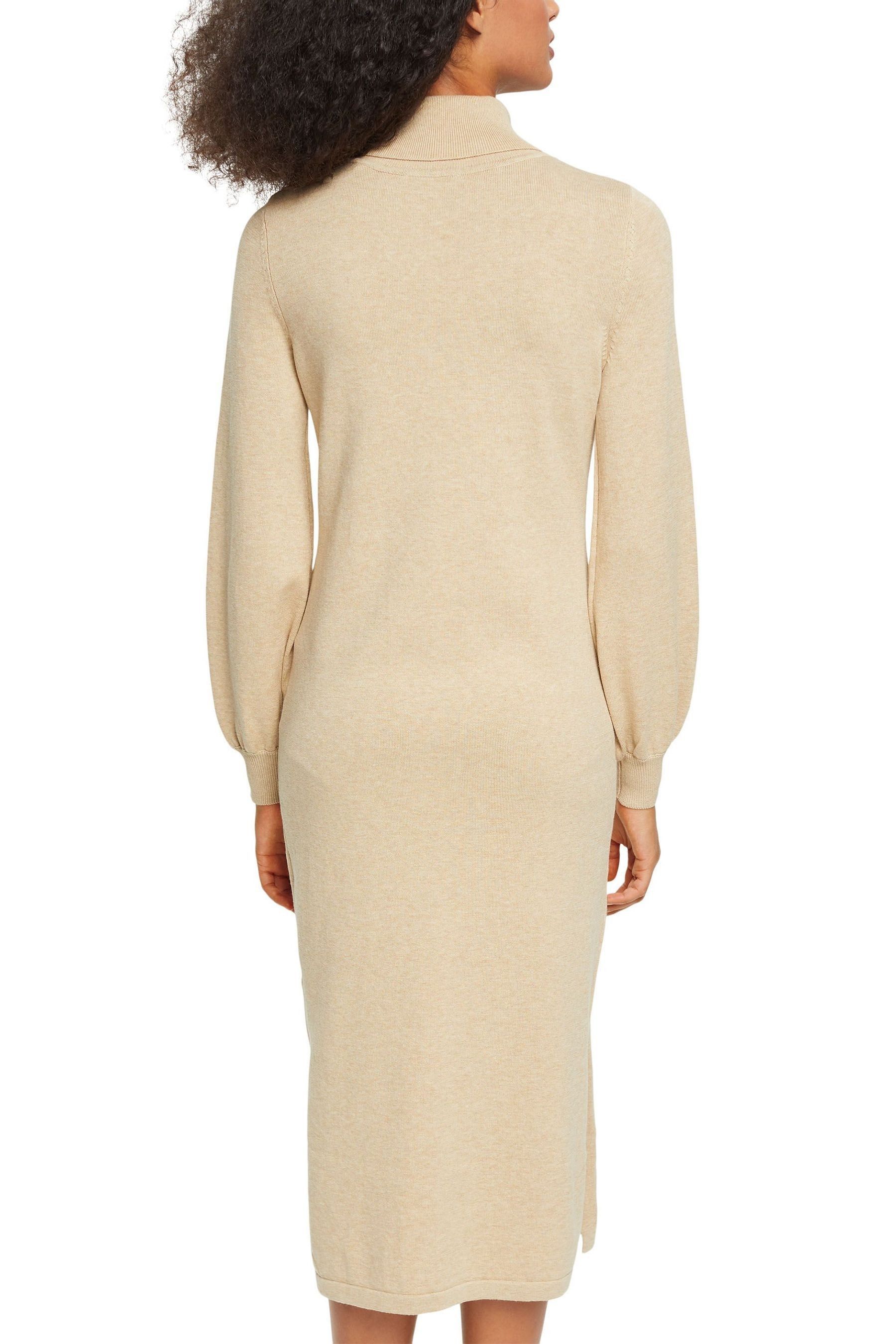 Buy Esprit Natural Polo Neck Jumper Dress from the Next UK online shop
