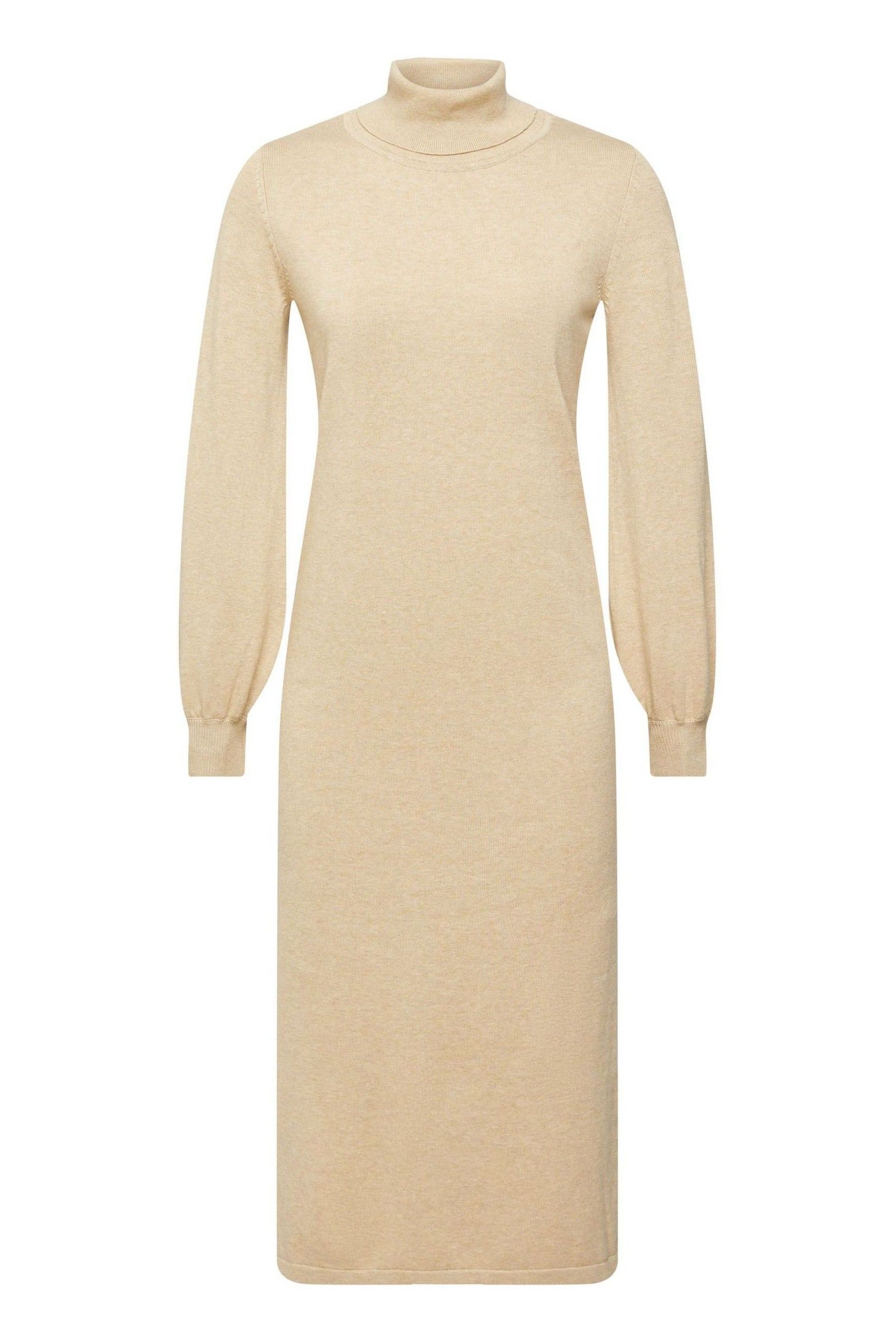 Buy Esprit Natural Polo Neck Jumper Dress from the Next UK online shop
