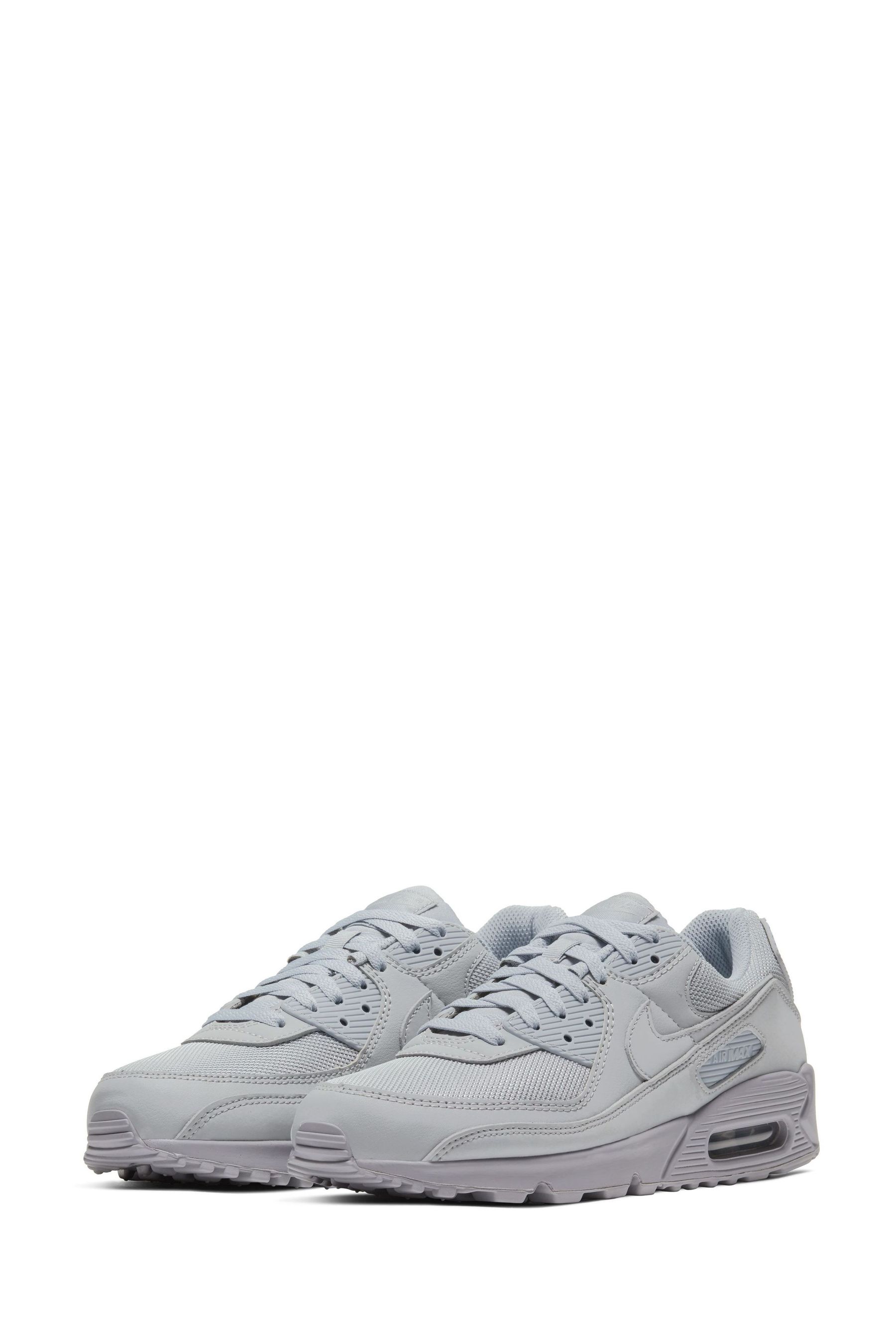 Nike Grey Air Max 90 Trainers