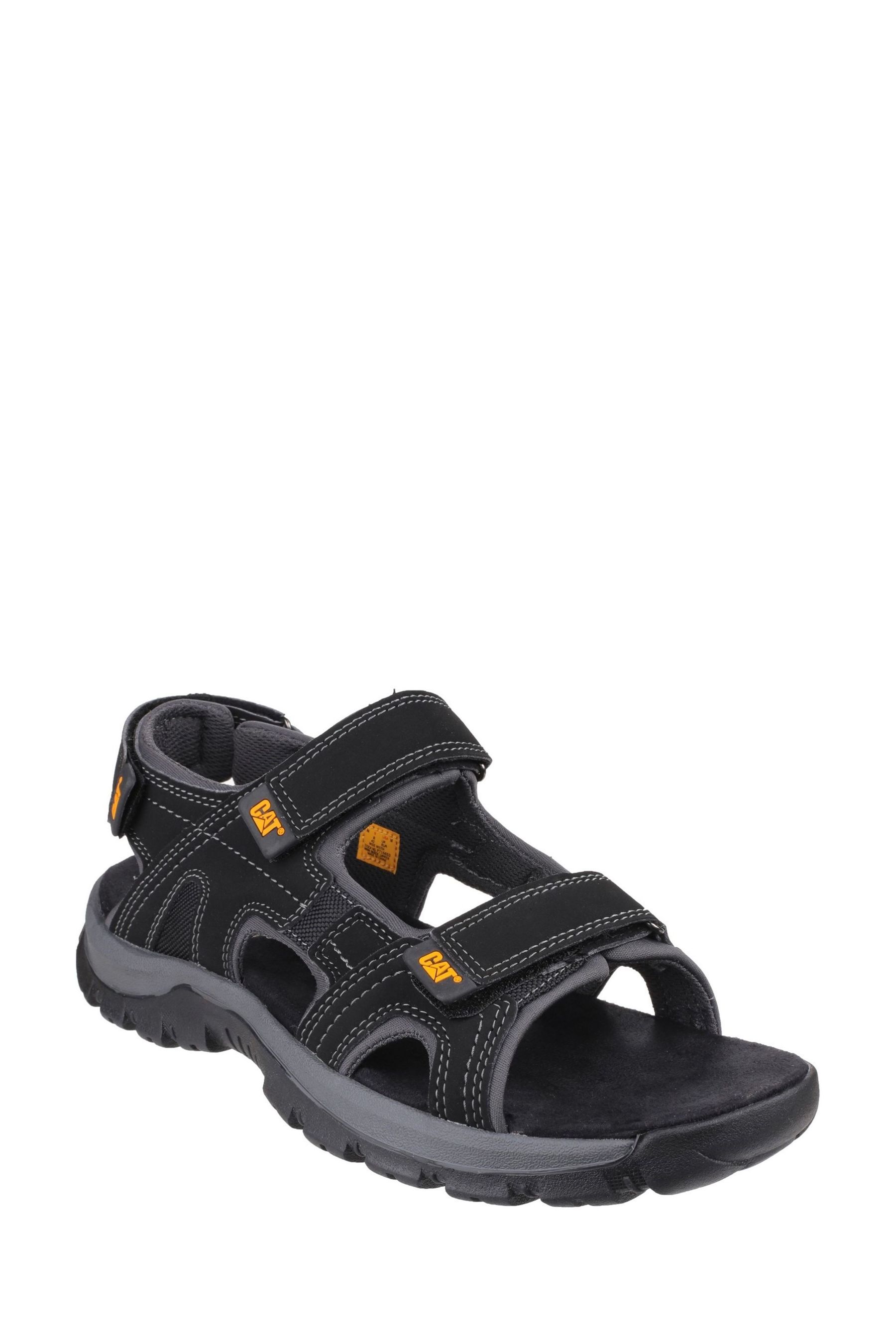CAT Black Giles Sandals