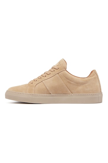 Oliver Sweeney Quintos Brown Calf Suede Cupsole Trainers