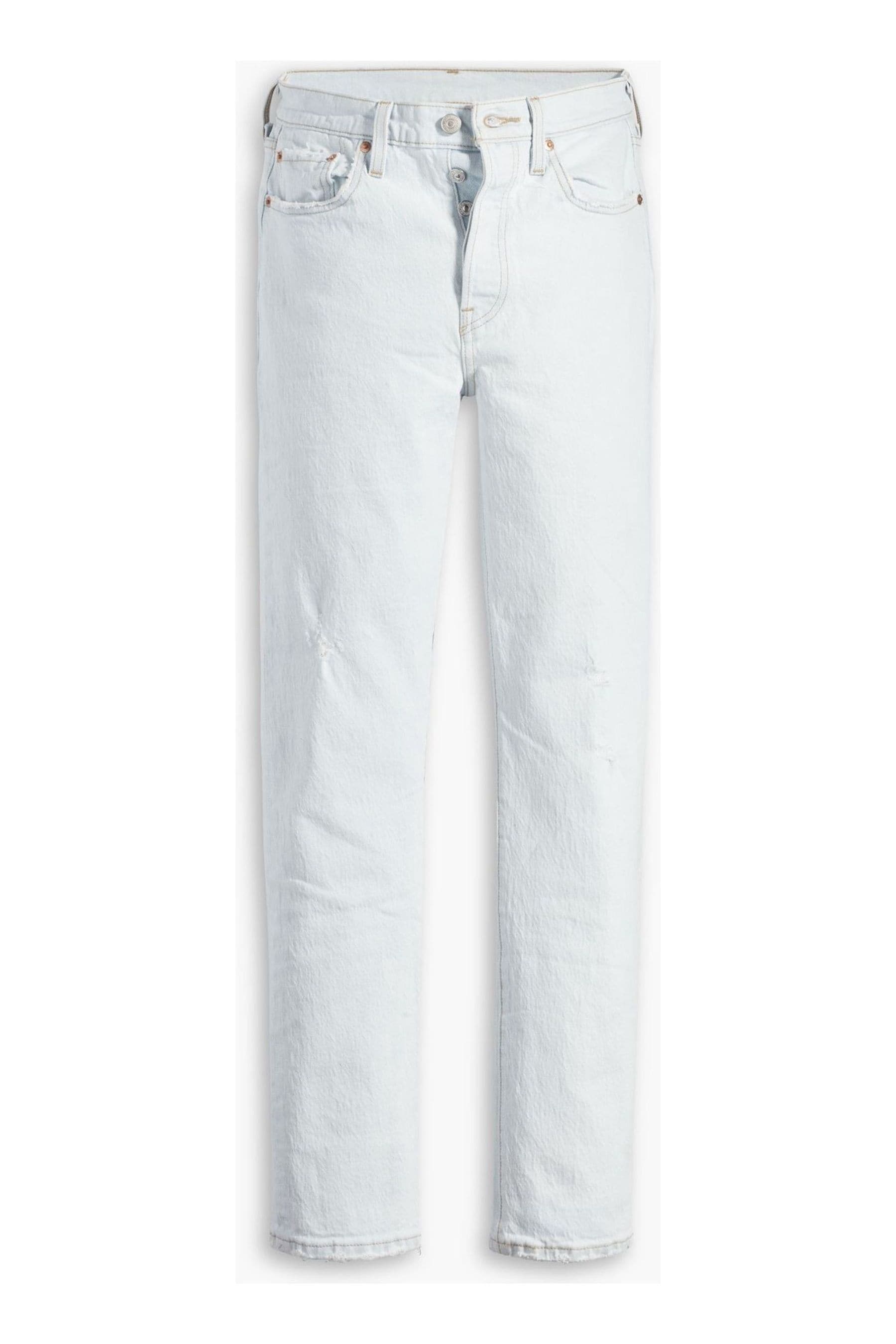 Levi's white denim jeans 2025