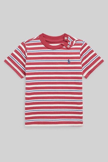 Polo Ralph Lauren Baby Striped Logo T-Shirt