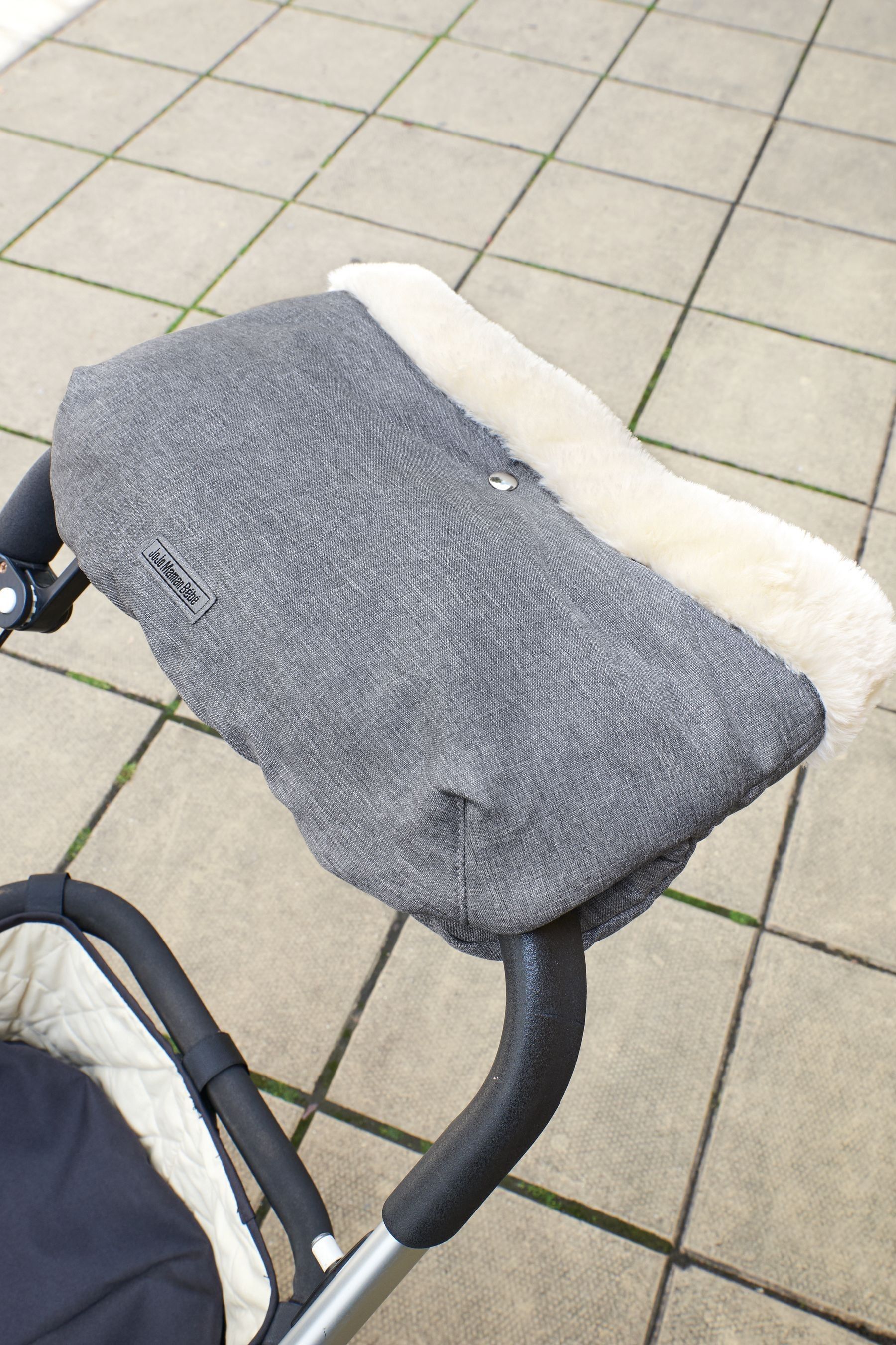 Buy JoJo Maman B b Grey Deluxe Stroller Handmuff from the Next UK