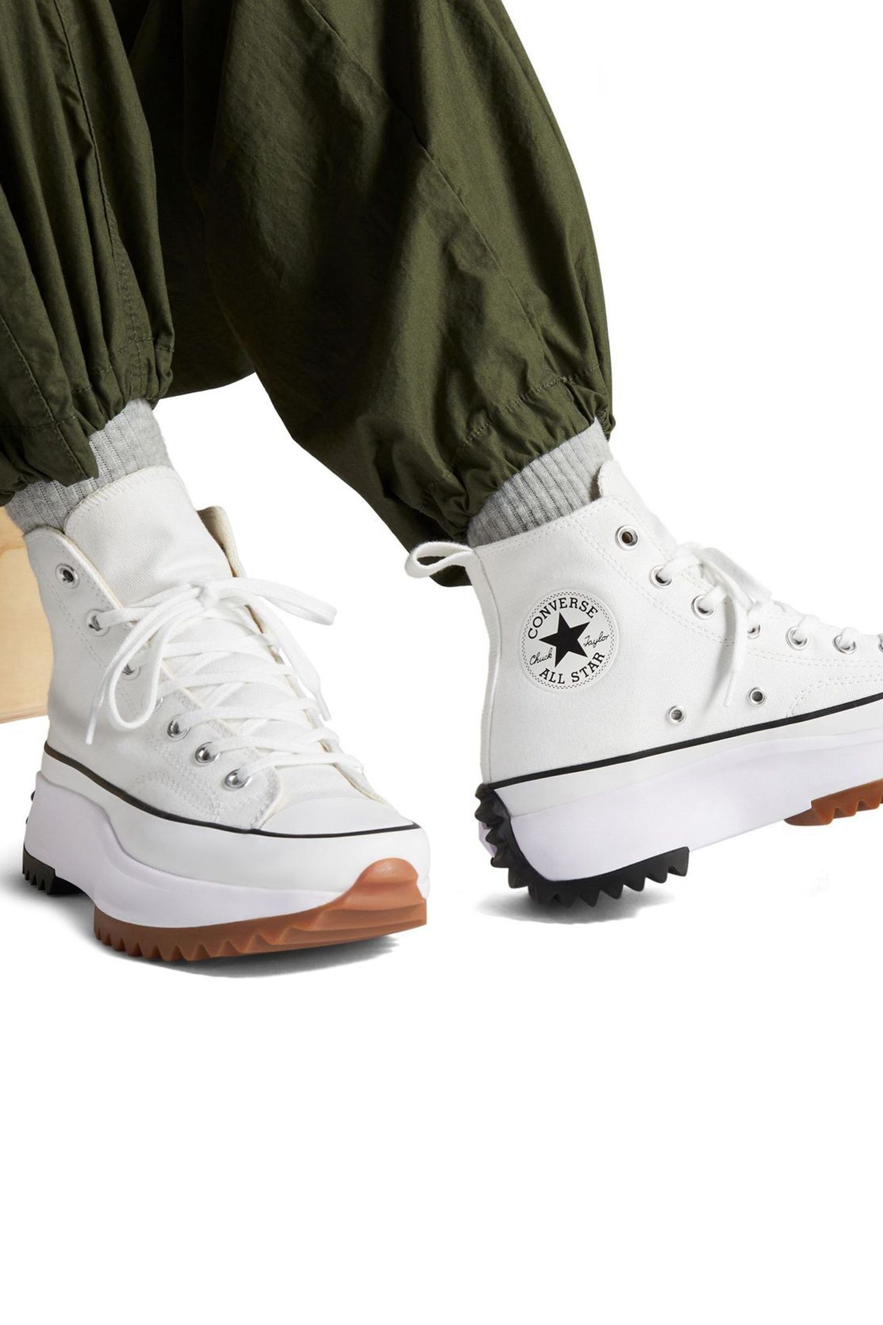 Buy Converse White Run Star Hike Trainers from the Next UK online shop