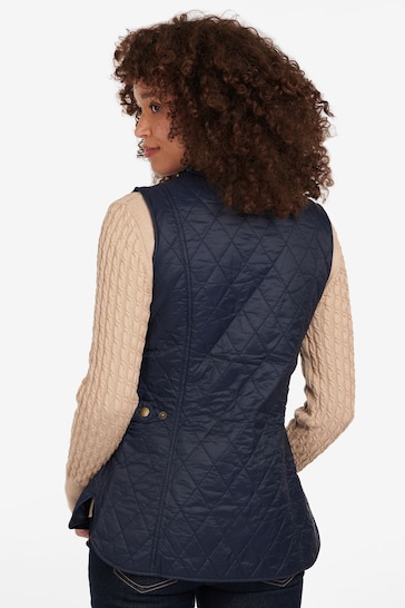 Barbour® Navy Blue Otterburn Quilted Gilet