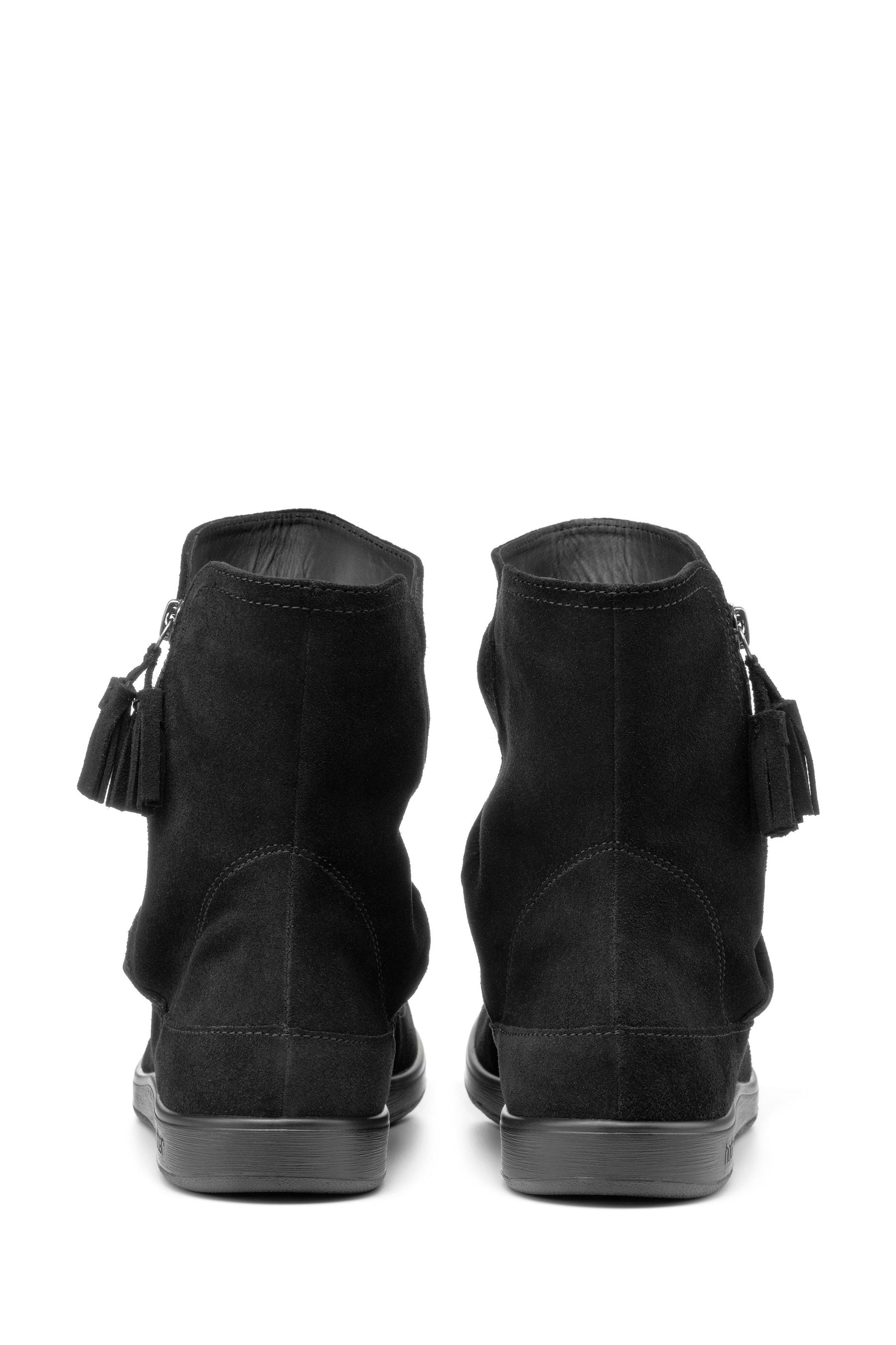 Buy Hotter Pixie III Black Zip Fastening Boots from the Next UK