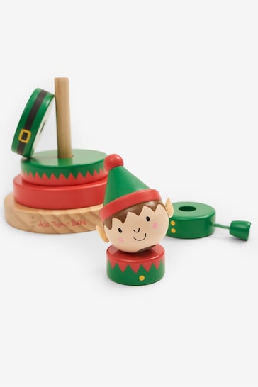 JoJo Maman Bébé Wooden Elf Stacking Toy