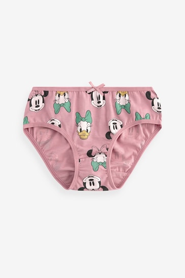 Green/Purple Minnie Mouse Briefs 5 Pack (1.5-12yrs)