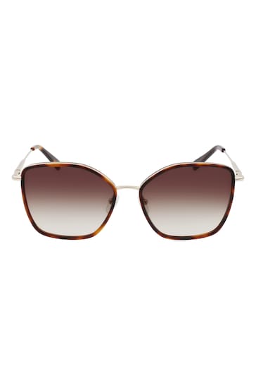Balmain Eyewear Admirable rectangle-frame sunglasses Colourful Black