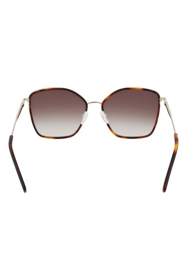 Longchamp Gold Sunglasses