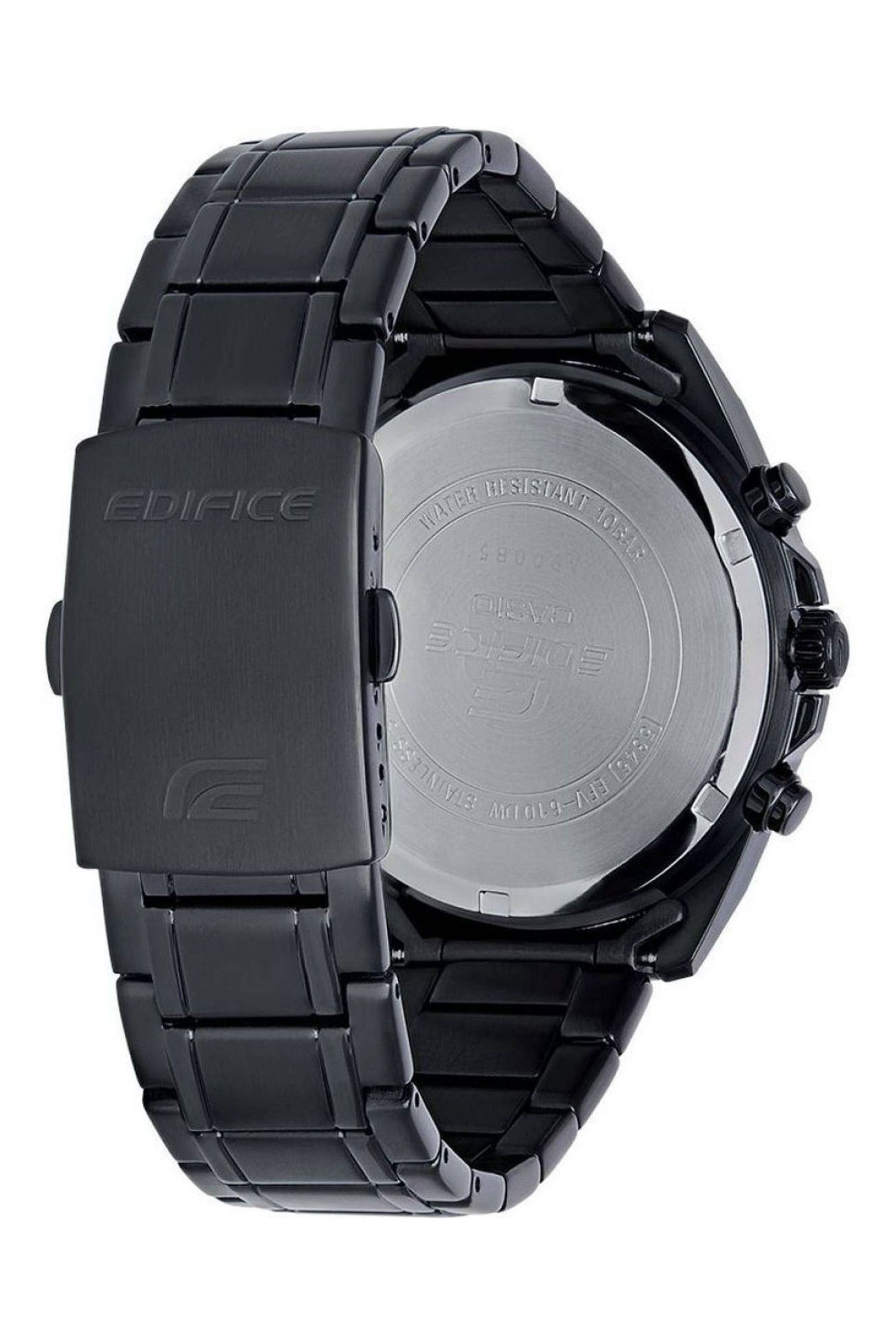 Edifice best sale watches black