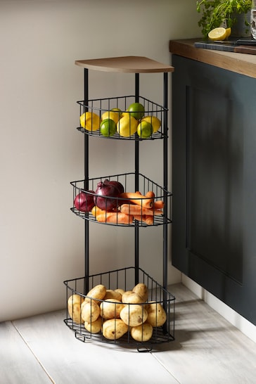 Buy Bronx Fruit & Vegetable Corner Storage Baskets Stand from the Next UK online shop