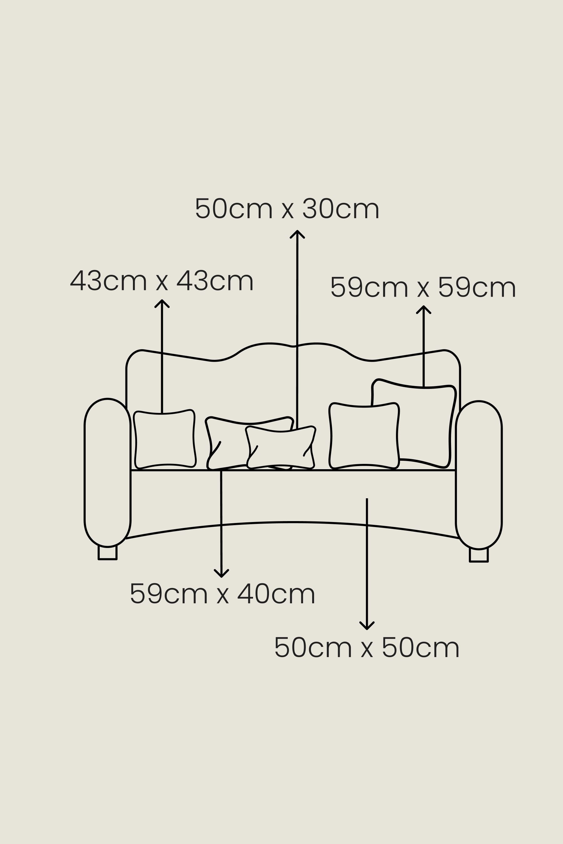 Long black deals pillow