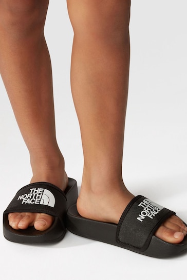 The North Face Black/White Base Camp Sliders
