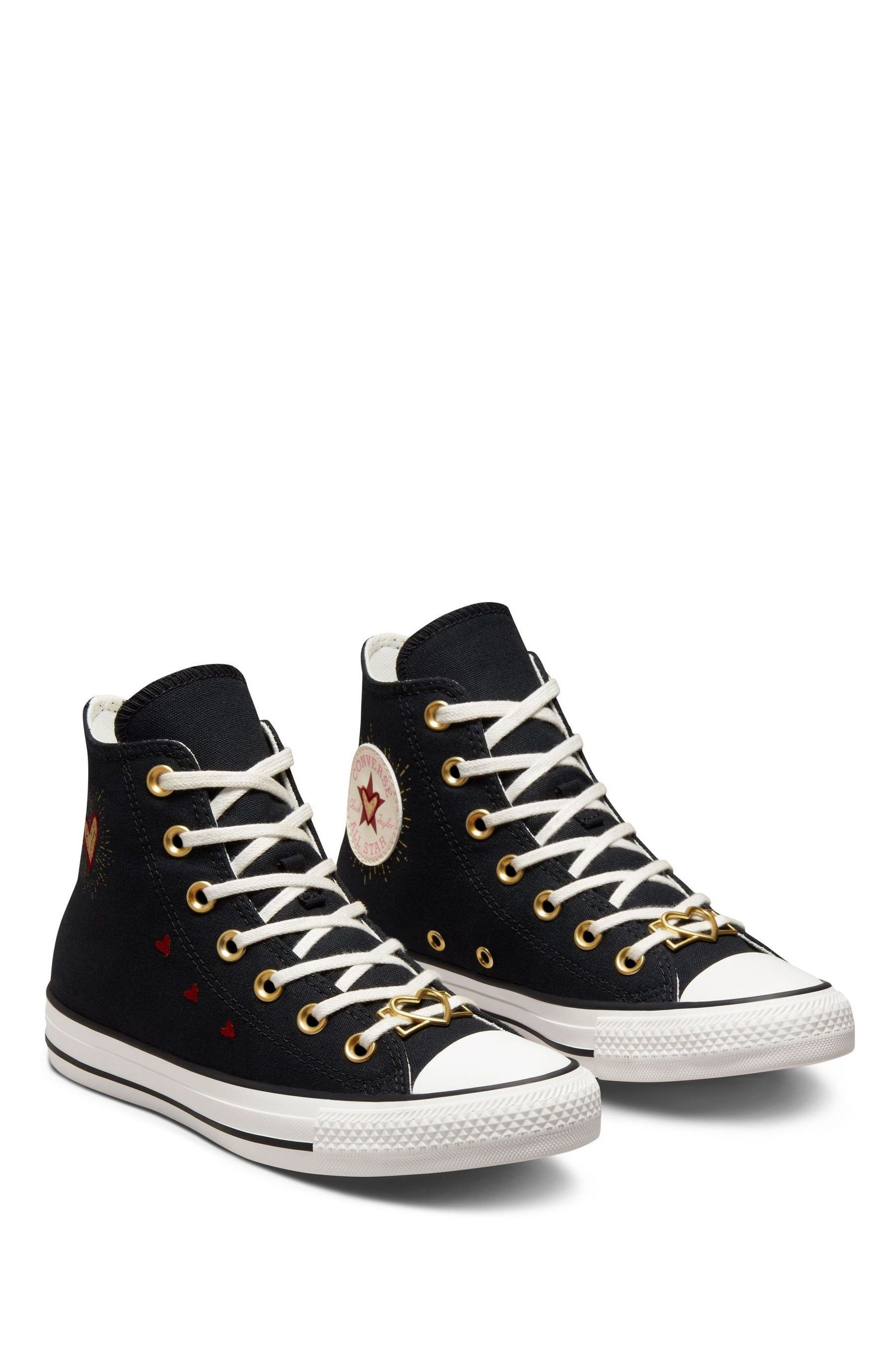 High tops sales with hearts