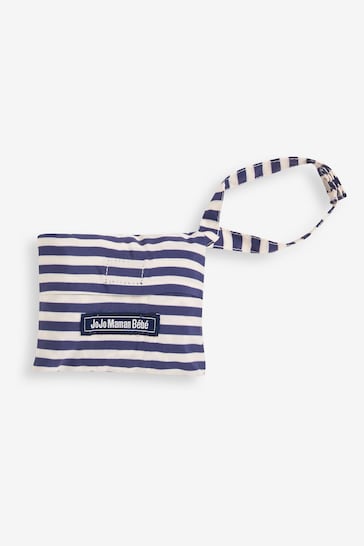 JoJo Maman Bébé Navy Stripe Pack-Away Pocket Highchair