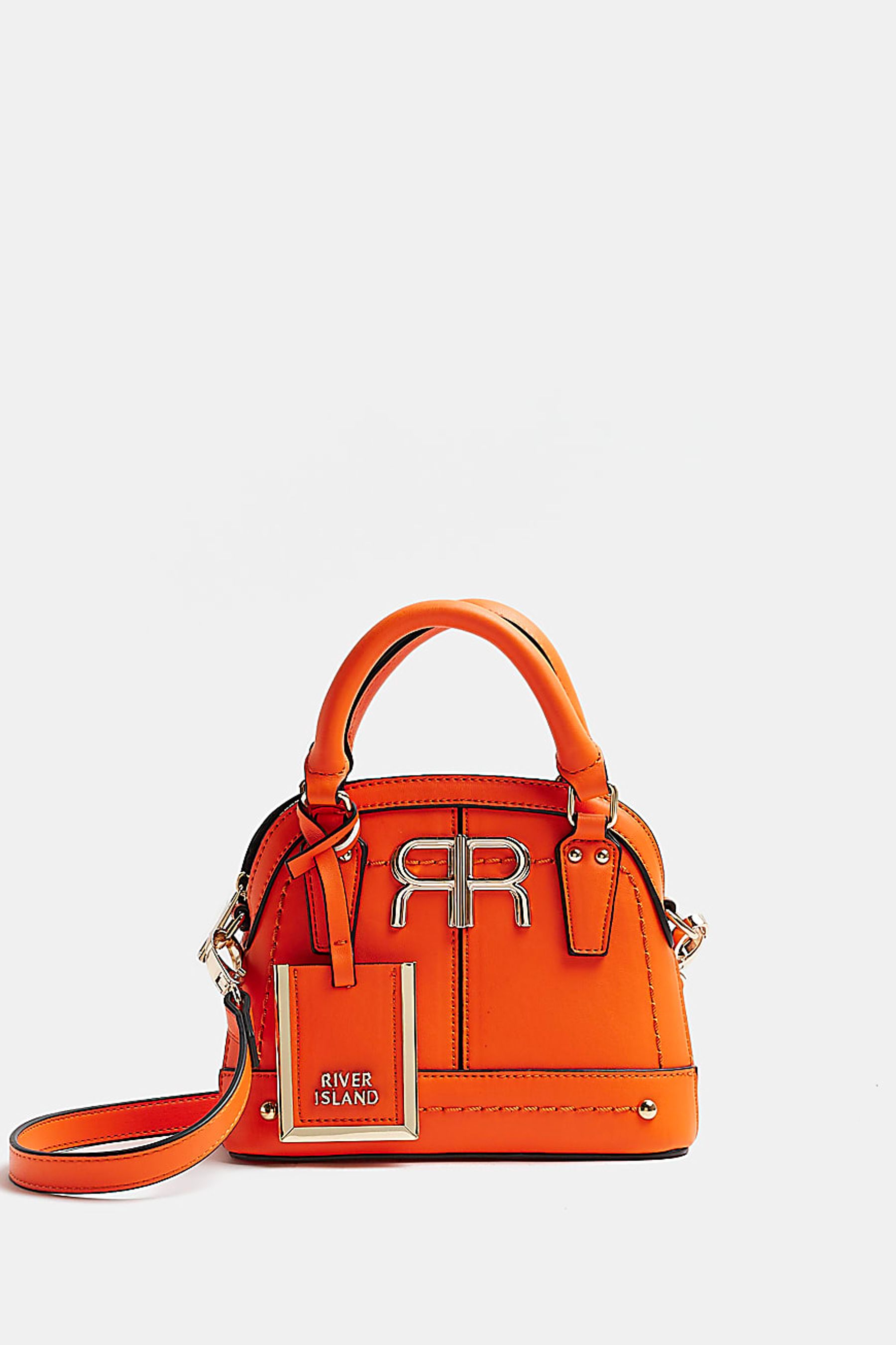 River island best sale orange bag