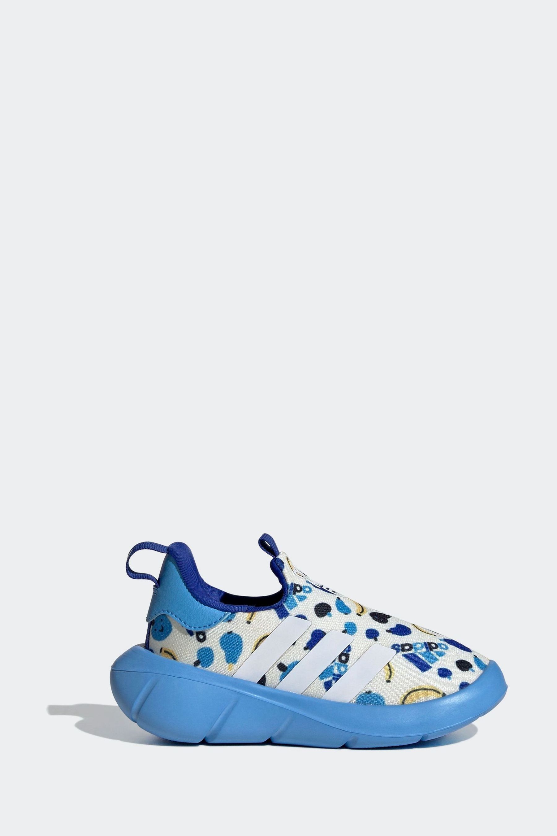 Slip on on sale adidas blue