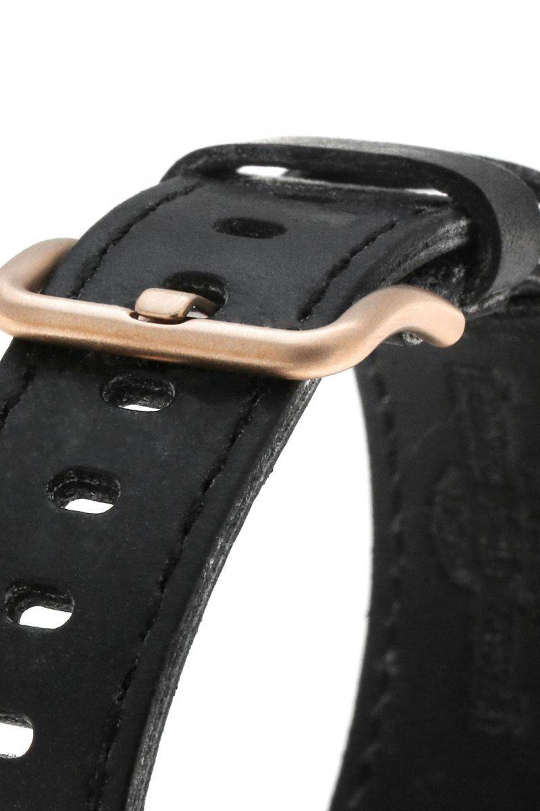 Nixon station leather top