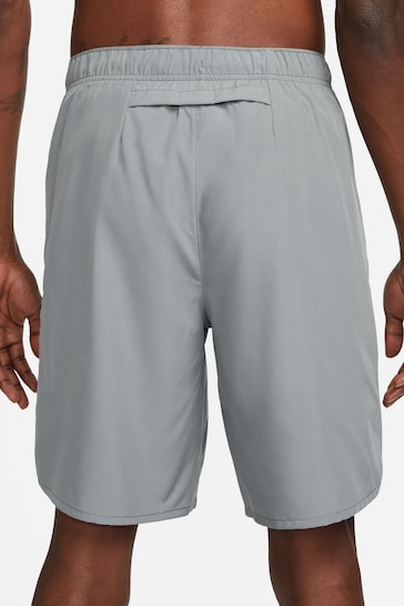 Nike Grey 9 Inch Dri-FIT Challenger Unlined Running Shorts