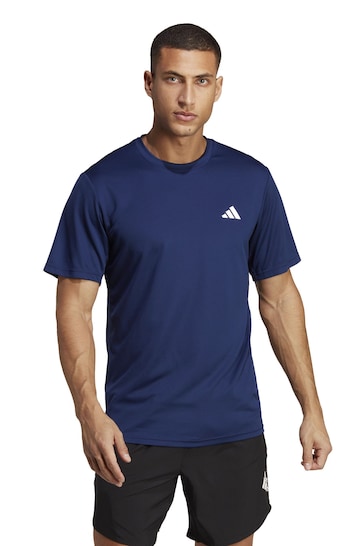 adidas Navy Blue Train Essentials Training T-Shirt