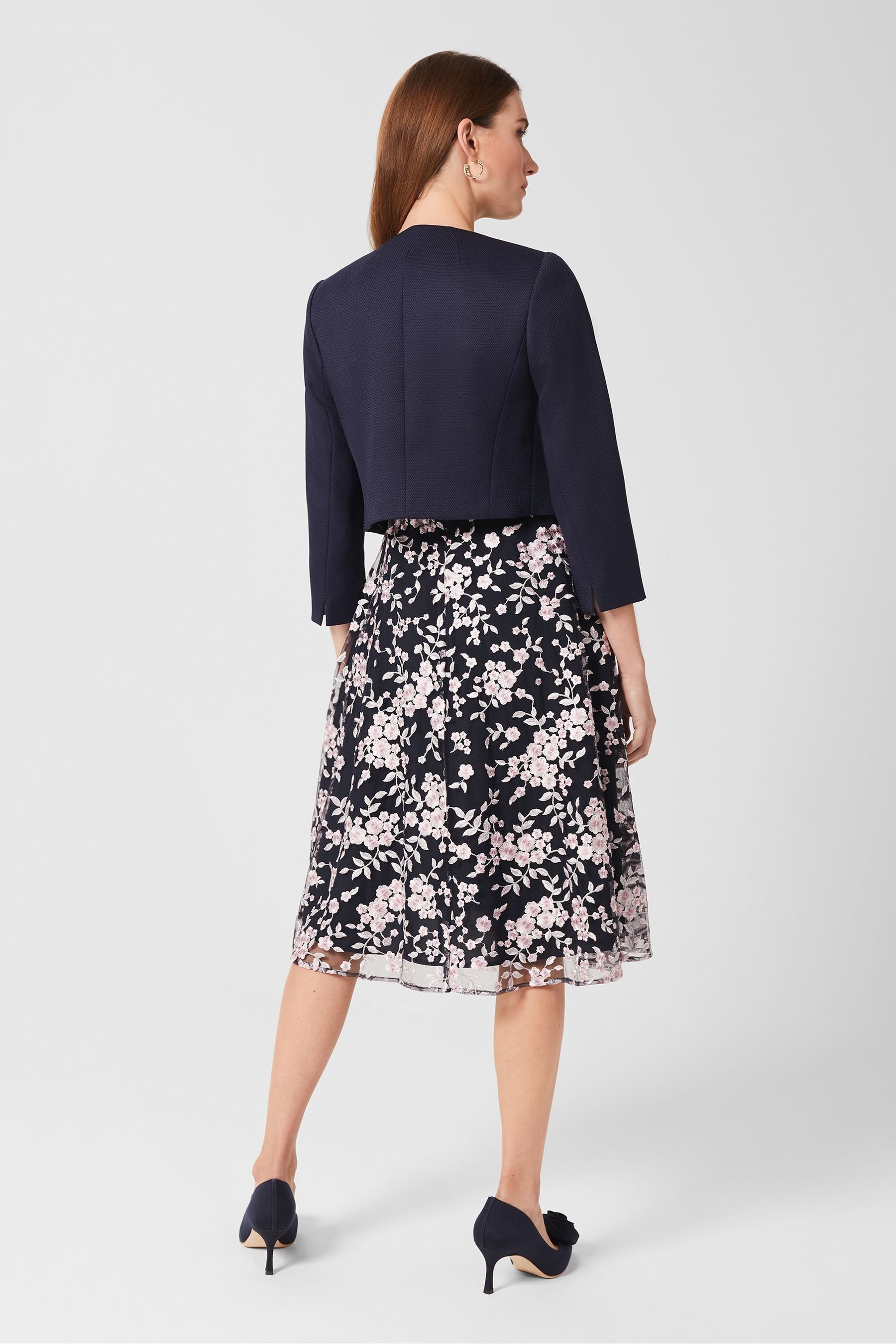 Buy Hobbs Blue Petite Elize Jacket from the Next UK online shop