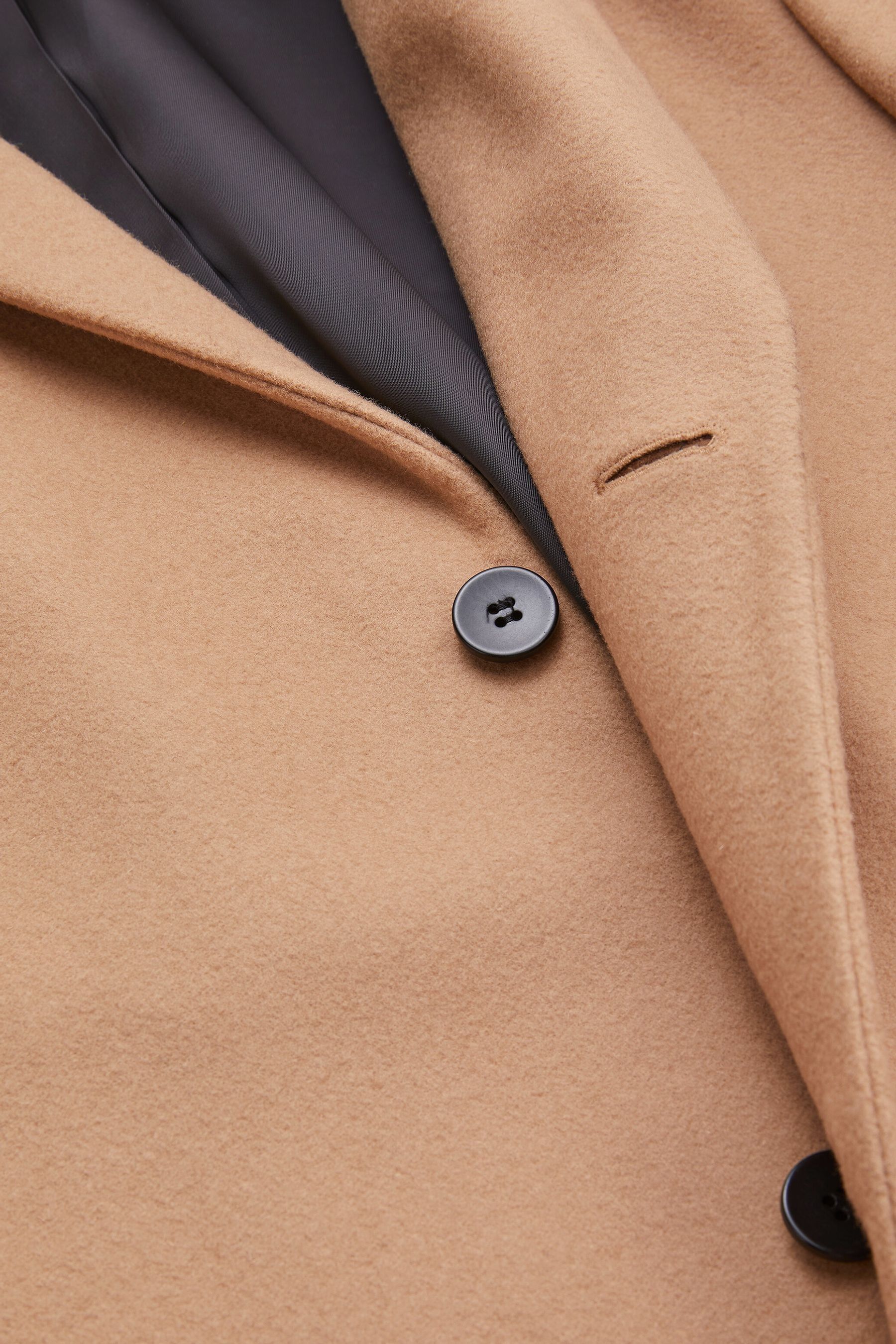 Buy Calvin Klein Brown Recycled Wool Cashmere Coat from the Next