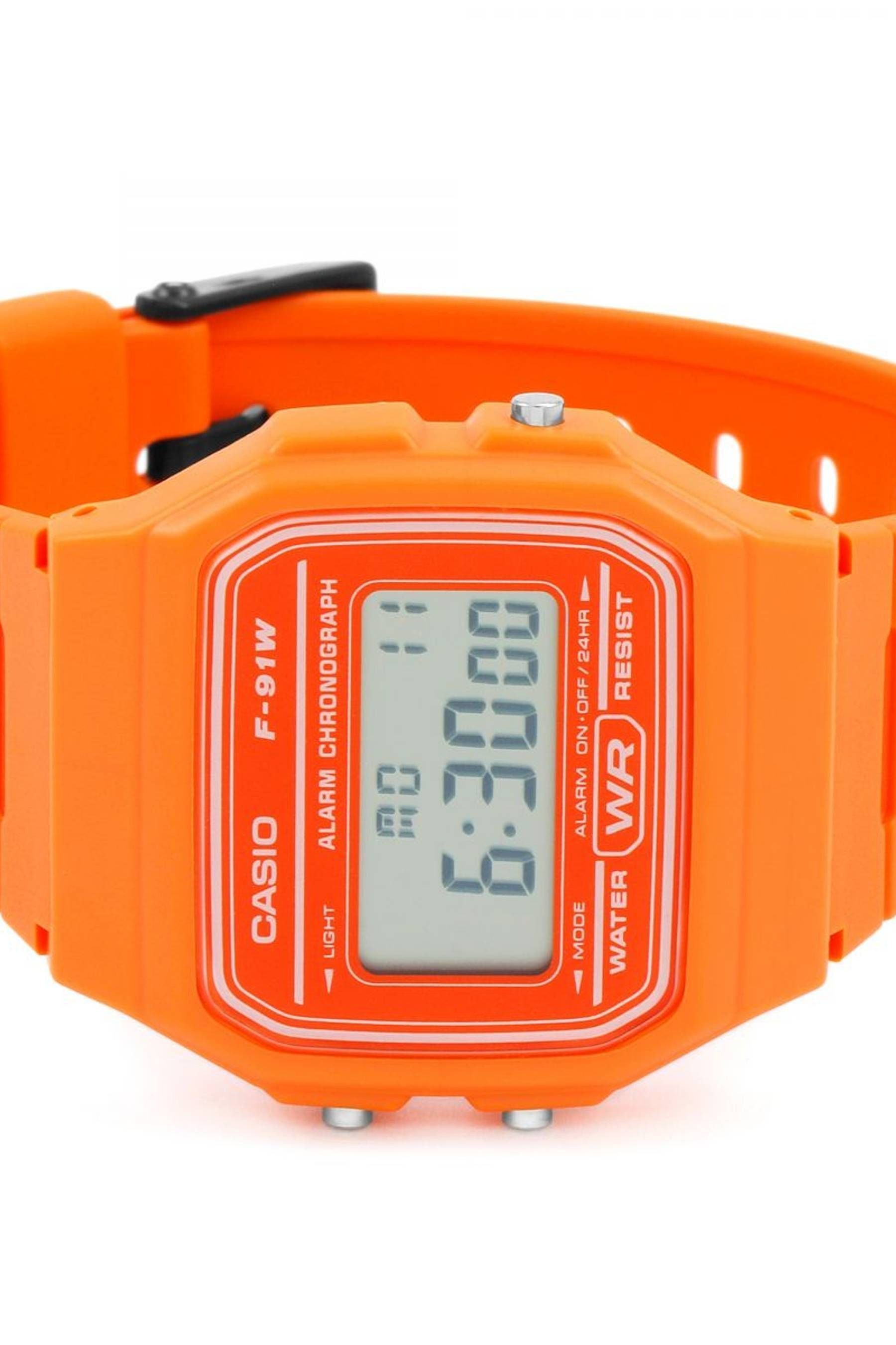 Buy Casio Classic Orange and LCD Plastic Resin Quartz