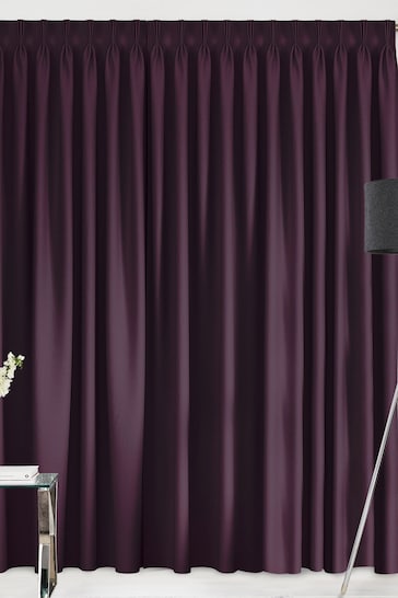 Aubergine Montero Velvet Made To Measure Curtains