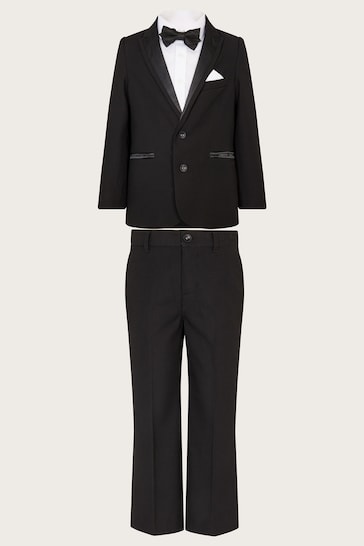 Monsoon Black Tuxedo Benjamin Suit Set