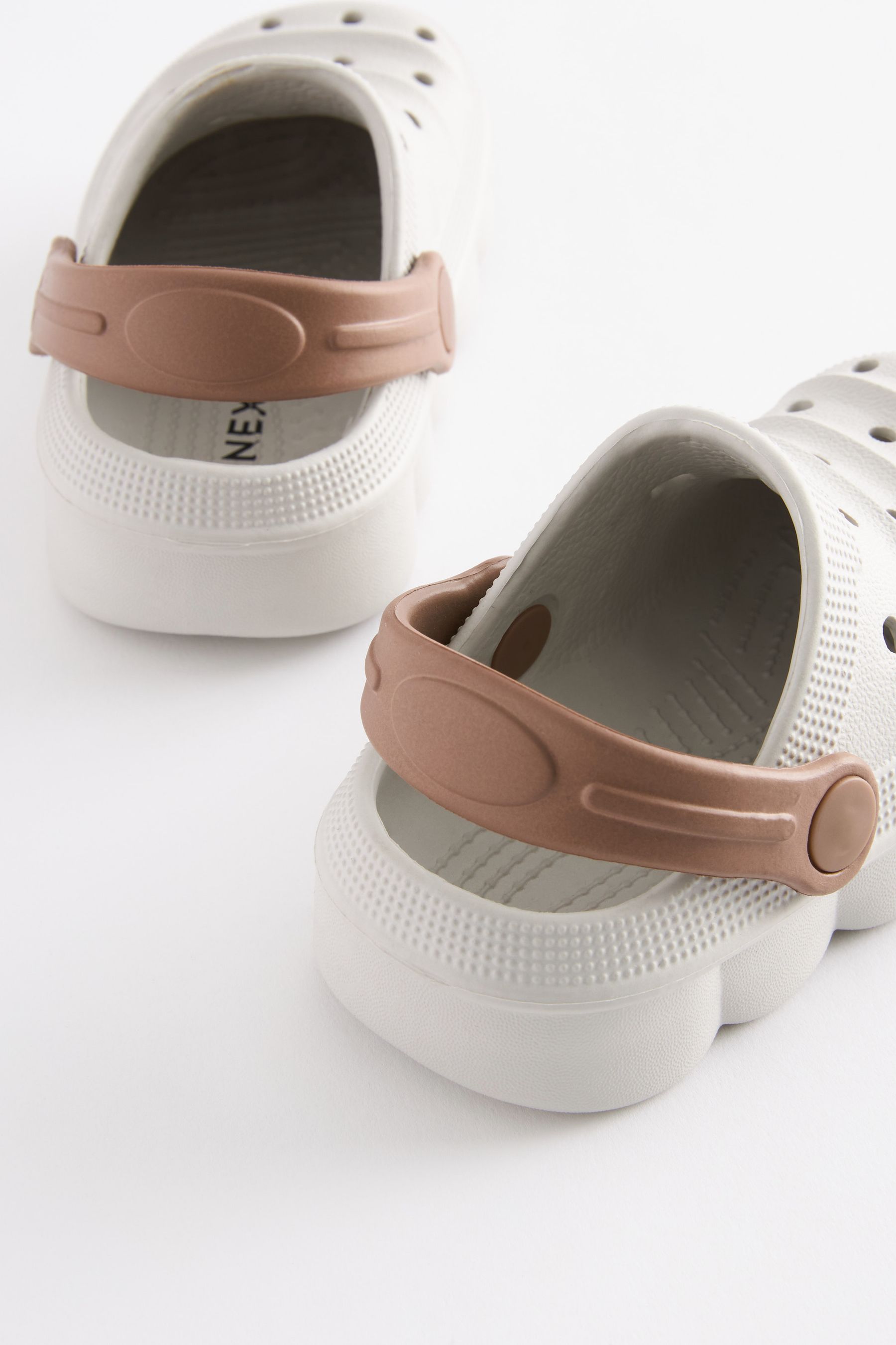 Grey clogs shop