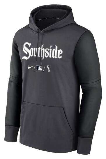 Nike White Fanatics Chicago Sox Nike City Connect Therma Hoodie