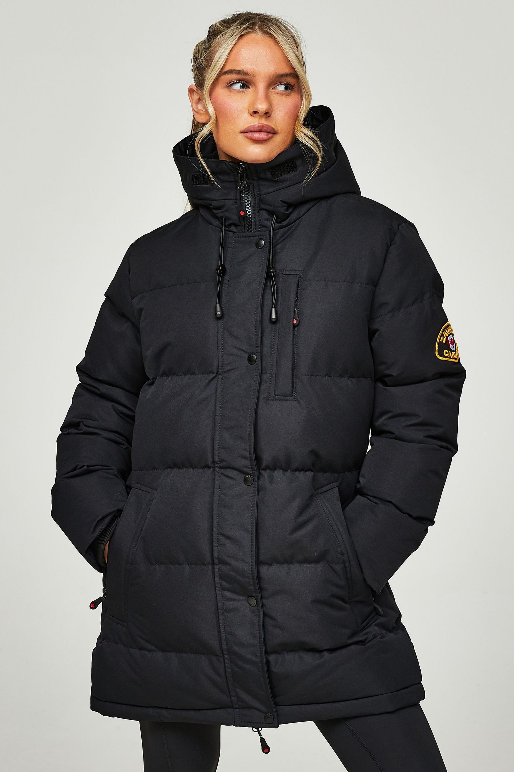 Buy Zavetti Canada Womens Goshawa Puffer 100 Cotton Parka Jacket from the Next UK online shop