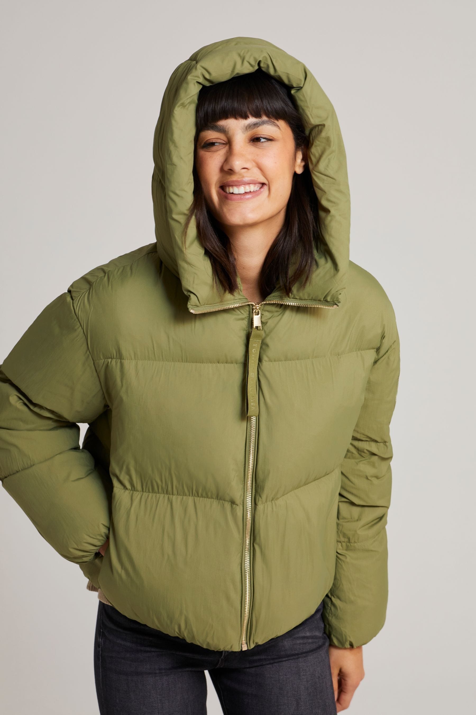 Hilfiger best sale green jacket