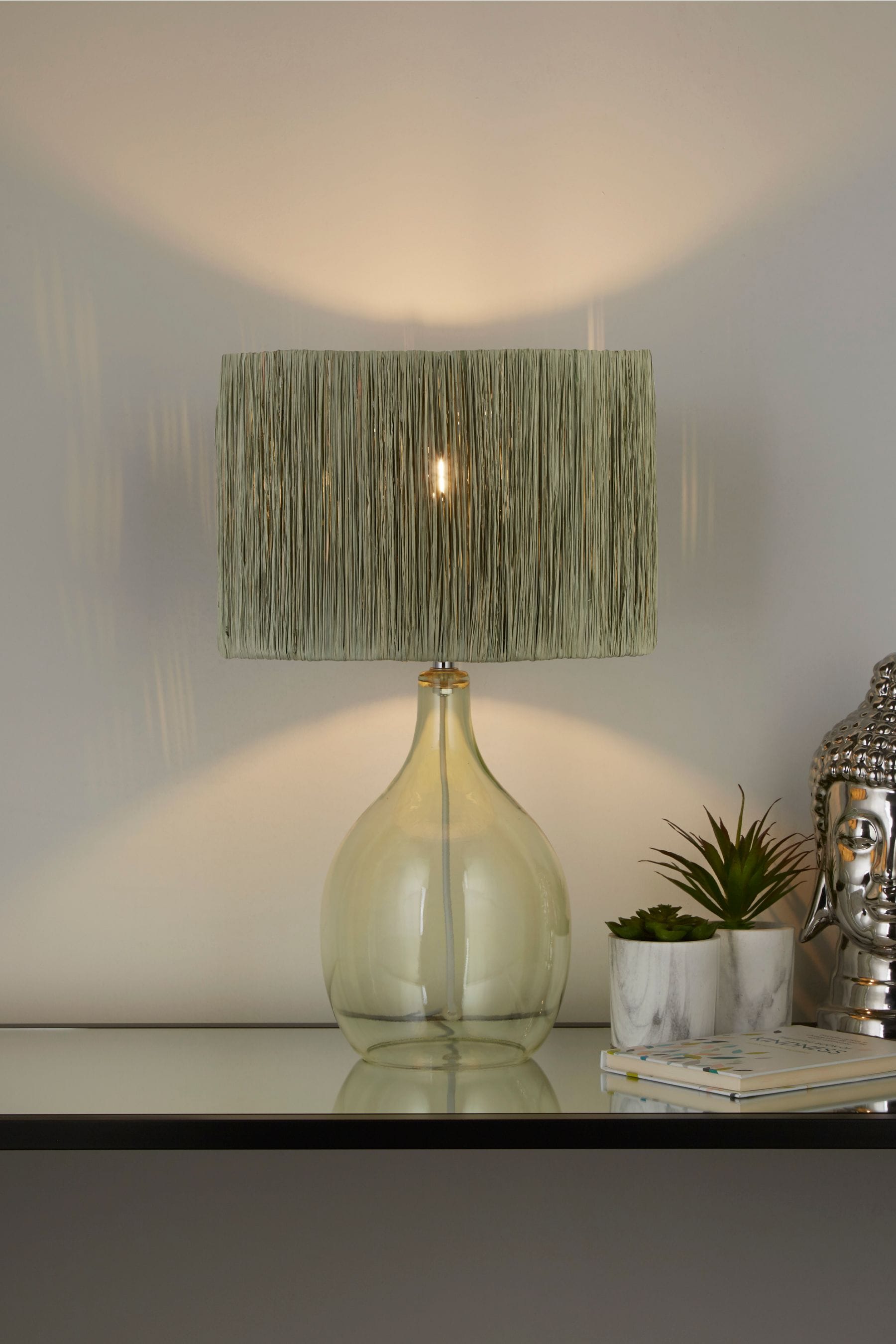 Glass bottle best sale lamp base