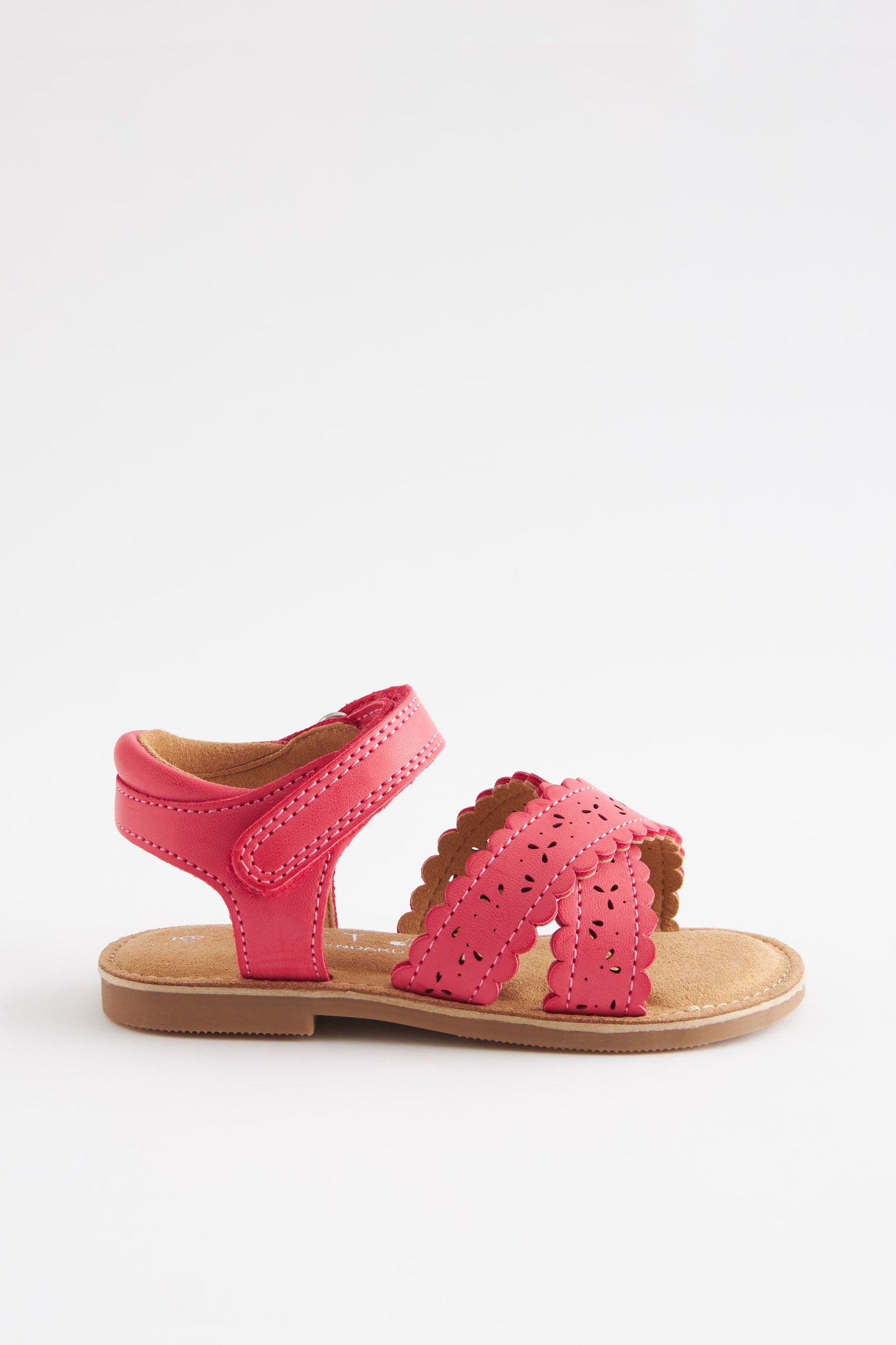 Cerise pink outlet sandals wide fit