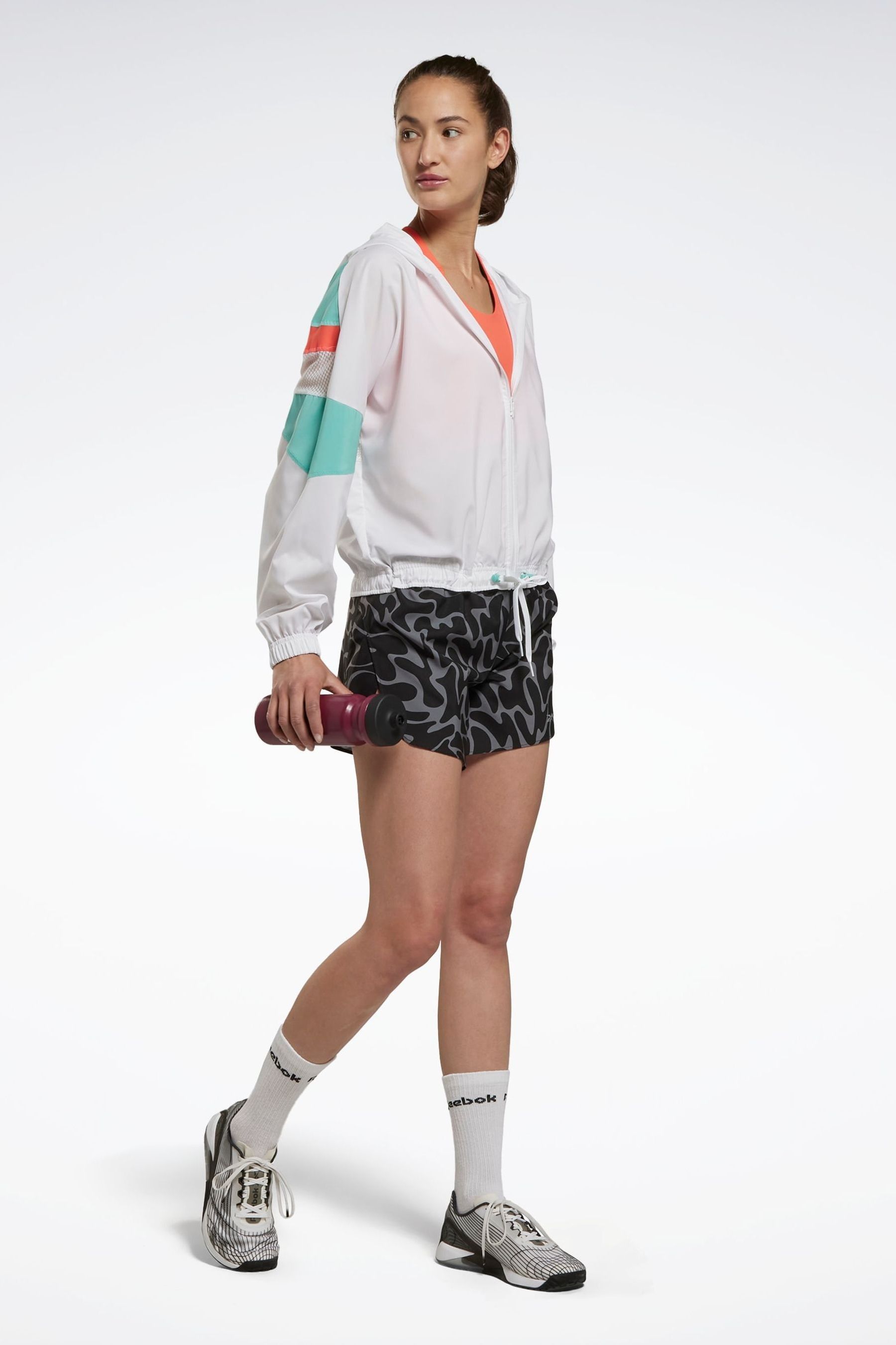Buy Reebok White Running Jacket from the Next UK online shop