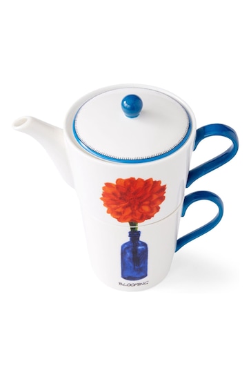 Spode Kit Kemp Doodles Tea for One Teapot and Mug