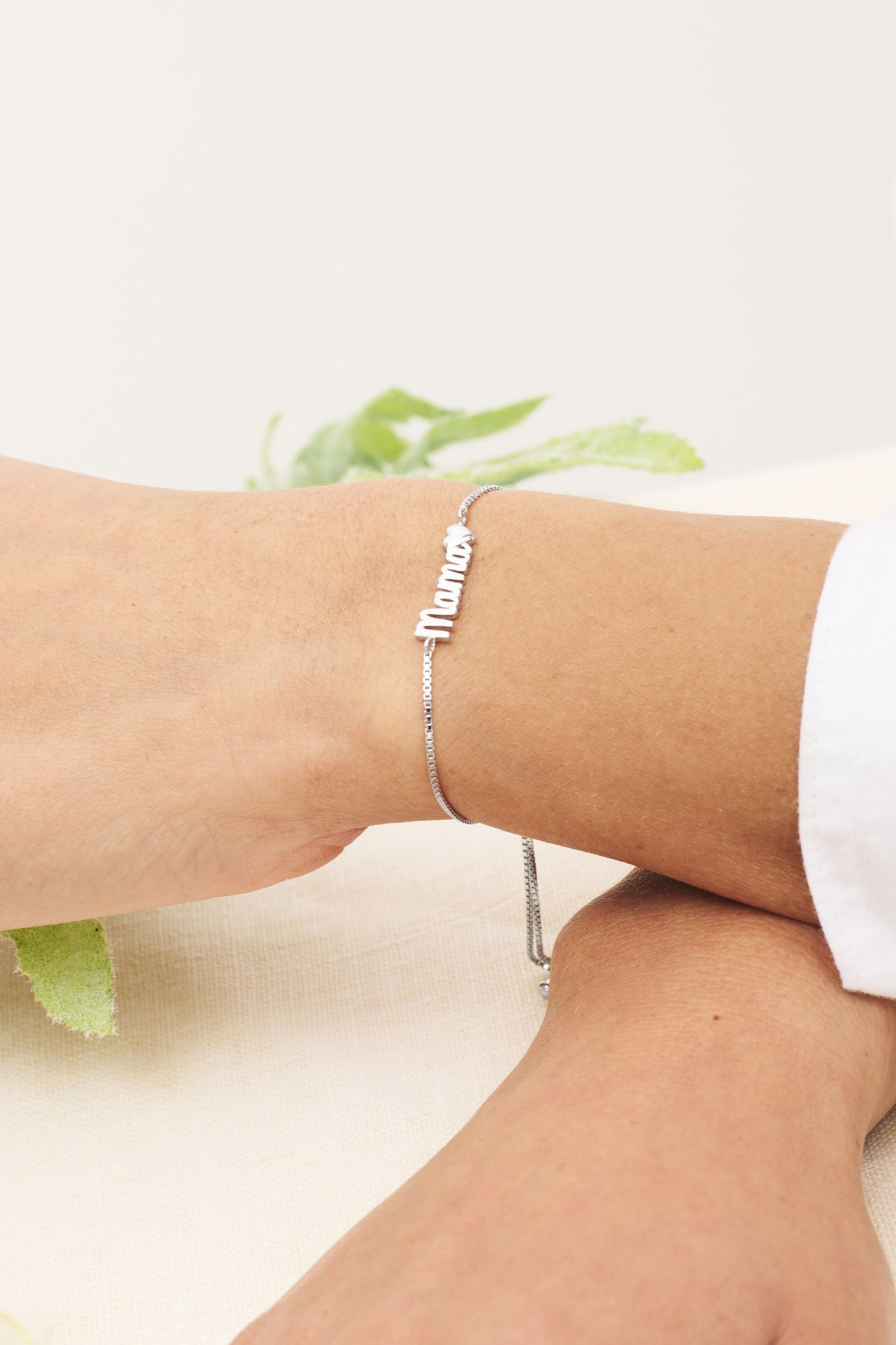 Sterling silver mama bear bracelet outlet