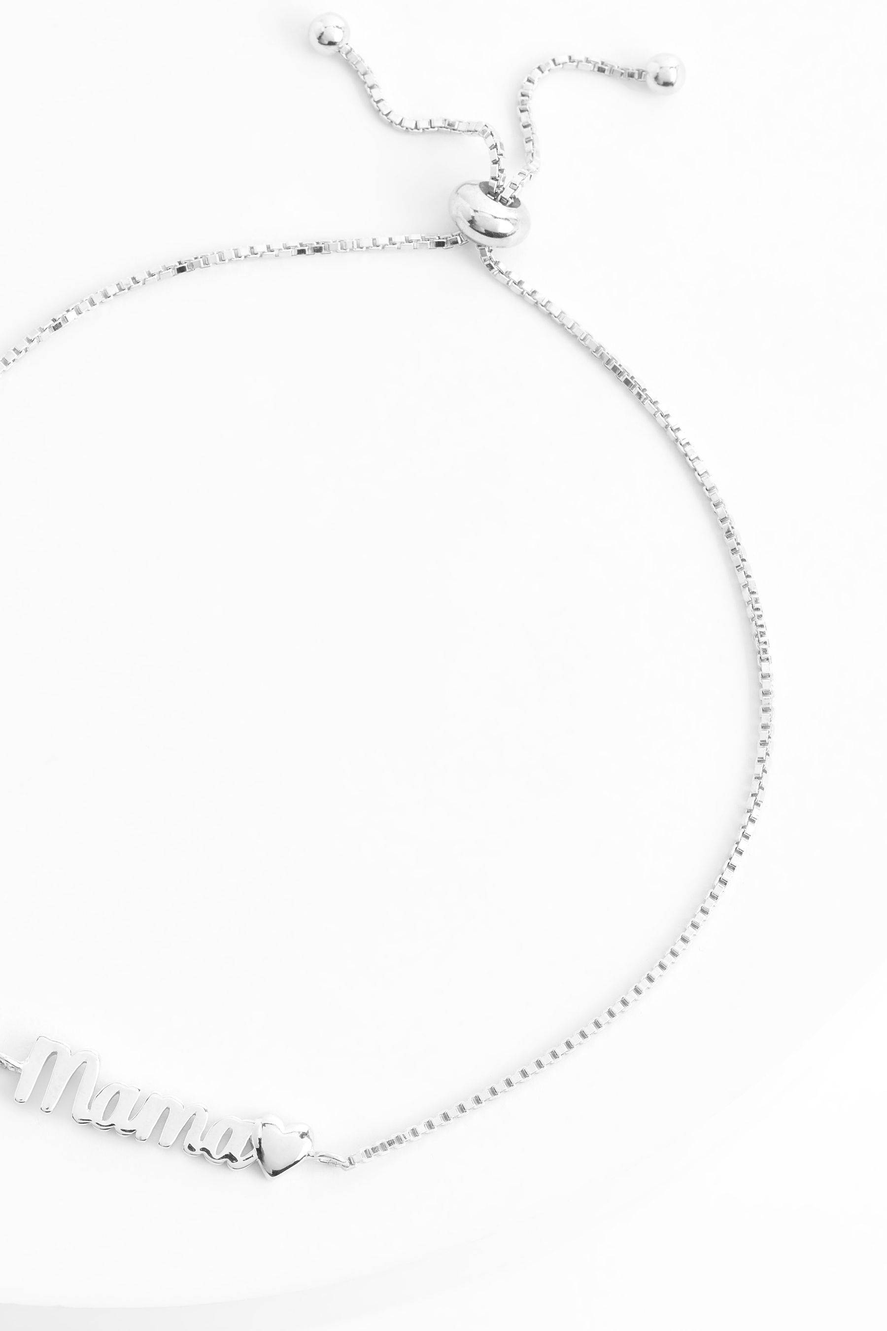 Sterling silver store mama bear bracelet