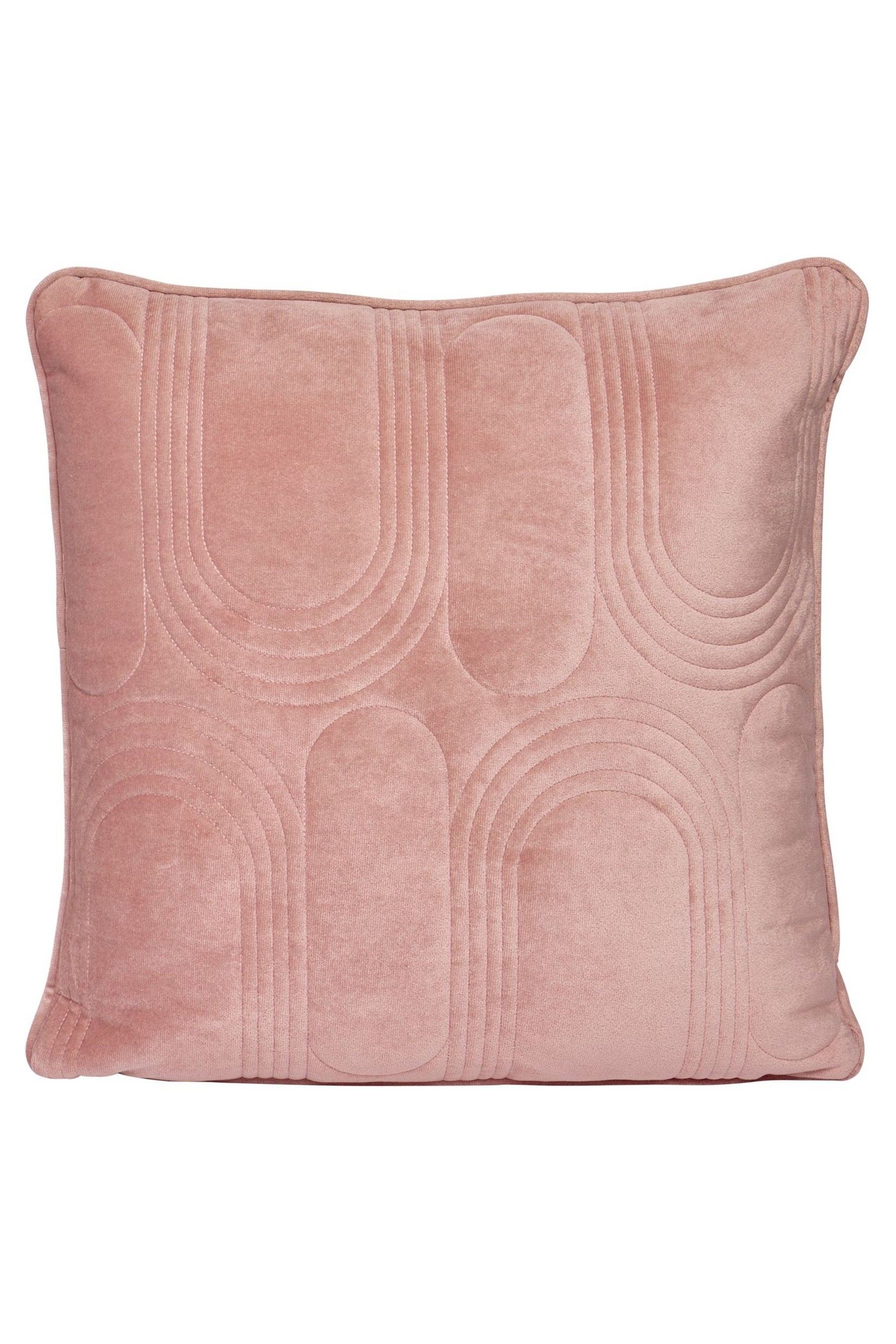 Plush pink cushions on sale